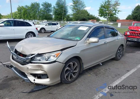 2017 Honda Accord Ex-L from USA, damaged, VIN 1HGCR2F96HA008812